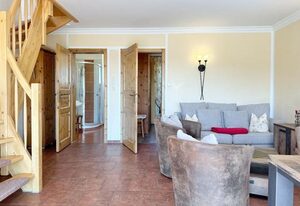 Meeresstern Terrasse · Doppelhaus · 1,1 km zum Strand – Unterkunft Meeresstern