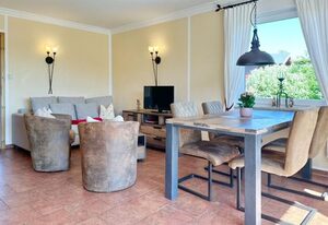 Meeresstern Terrasse · Doppelhaus · 1,1 km zum Strand – Unterkunft Meeresstern