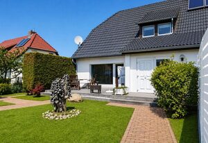 W3 Ferienhaus Ankerplatz in Börgerende – W3(1): Seestern 3-Raum FeWo (80m², 6 Pers.) EG Terrasse
