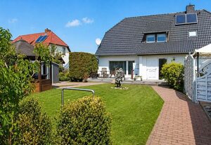 W3 Ferienhaus Ankerplatz in Börgerende – W3(1): Seestern 3-Raum FeWo (80m², 6 Pers.) EG Terrasse