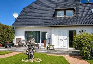 W3 Ferienhaus Ankerplatz in Börgerende – W3(1): Seestern 3-Raum FeWo (80m², 6 Pers.) EG Terrasse