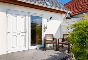 W3 Ferienhaus Ankerplatz in Börgerende – W3(1): Seestern 3-Raum FeWo (80m², 6 Pers.) EG Terrasse