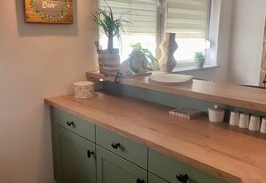 Wohnen im Stielwerk – Ferienhaus, Dusche, WC, 2 Schlafräume