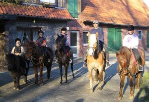Ferienhof Drewes – FeWo "Küken" Drewes Ranch, DU, WC, 2 SZ