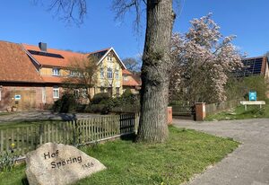 Spöring, Ferienhof – Fewo Roseneck, Dusche, WC, 1 Schlafraum