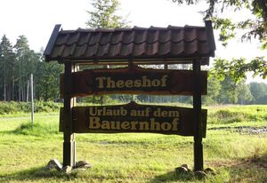 Theeshof – Doppelzimmer, Dusche, WC