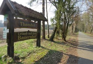 Theeshof – Doppelzimmer, Dusche, WC