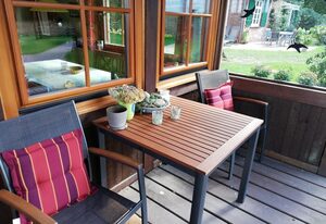 Haus Timmerloher Forst – FeHa, Du/ WC, 45 m², 1 DZ, EG und OG