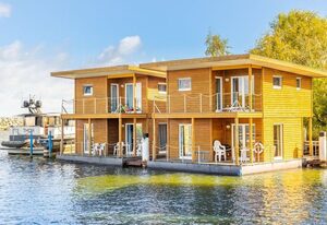 FLOATING HOUSES - "schwimmende Ferienhäuser" in Barth - Haus 5
