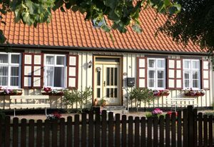 Kapitänshaus in Strandnähe – Ferienzimmer