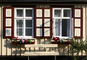 Kapitänshaus in Strandnähe – Ferienzimmer