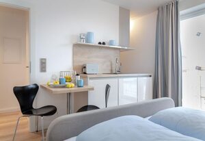 Dünengras – Modernes App. für 1-2 Pers. in Stadt- und Strandlage