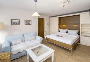 Strandläufernest – Gemütliche 1-Zimmer Wohnung für 2 Personen, WLAN, Parkmöglichkeiten in der Nähe.