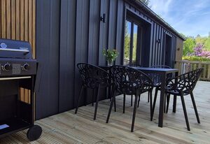 Ferienhaus mit eigenem Boot & 2 Fahrrädern ca. 100 m zum See | An den Sieben Seen