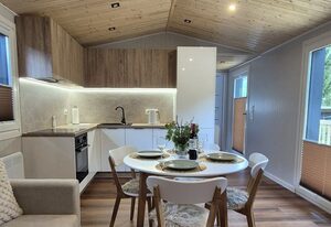 Ferienhaus mit eigenem Boot & 2 Fahrrädern ca. 100 m zum See | An den Sieben Seen