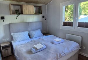 Ferienhaus mit eigenem Boot & 2 Fahrrädern ca. 100 m zum See | An den Sieben Seen