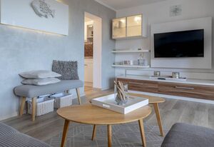 Brandenburg 7 – Moderne 2-Zimmerwohnung in Westerland, in direkter Strandlage mit Balkon.