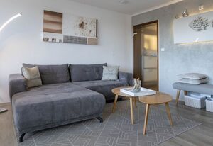 Brandenburg 7 – Moderne 2-Zimmerwohnung in Westerland, in direkter Strandlage mit Balkon.