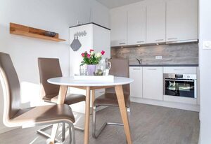 Seepferdchen 43 – Seepferdchen: 2-Zimmerwohnung mit Balkon, Meerblick & Garagenstellplatz