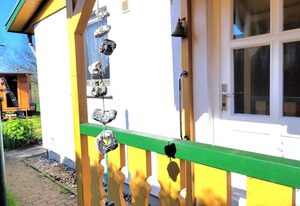 Ferienhäuser Sundperle - nur 500 Meter bis zum Strand – Kleines Ferienhaus mit Kamin
