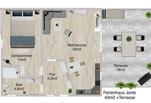 Ferienhaus Jonte