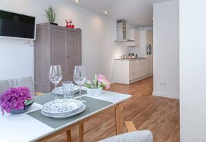 Oceanfront Suite – Herzlich willkommen.... Strandsuite Sylt, 1-Zimmerapp. mit kleinem Meerblick