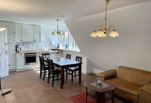 Min Hüs OG – Strandnahes App. für 6 Pers. mit Sauna, Terrasse, WLAN. Haustiere erlaubt.