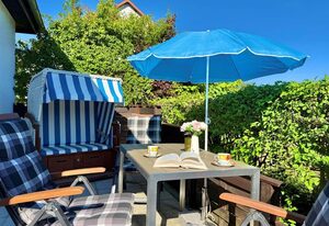 Ferienhaus Seeblick in Sassnitz auf Rügen mit Terrasse