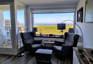 Haus Brandenburg     App. 43  mit Seeblick – 2 Zimmer Appartement mit atemberaubenden Blick auf die Nordsee.