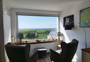 Haus Brandenburg     App. 43  mit Seeblick – 2 Zimmer Appartement mit atemberaubenden Blick auf die Nordsee.