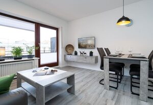 Störtebeker App. 16 – Strandnahes App. für 4 Personen mit Balkon, PKW-Stellplatz. Haustiere erlaubt.