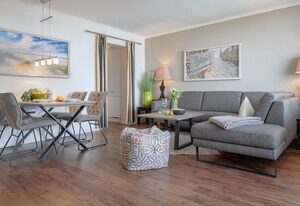 Dwarslöper 2 – 2 Zimmerwohnung am Strand - Hervorragender Meerblick aus der 5. Etage