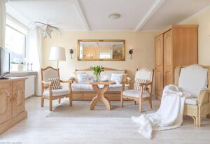 Sylter Residenz – 2-Zimmerwhg. mit Terrasse (Nachmittagssonne) für 2-4 Personen am Strand.
