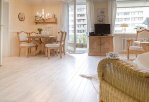 Sylter Residenz – 2-Zimmerwhg. mit Terrasse (Nachmittagssonne) für 2-4 Personen am Strand.