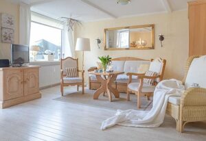 Sylter Residenz – 2-Zimmerwhg. mit Terrasse (Nachmittagssonne) für 2-4 Personen am Strand.