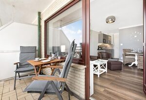 SyltMomente – Strandnahe, 2-Zimmer FeWo: Balkon, Stellplatz, WLAN. Haustiere erlaubt.