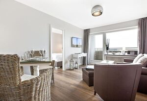 SyltMomente – Strandnahe, 2-Zimmer FeWo: Balkon, Stellplatz, WLAN. Haustiere erlaubt.