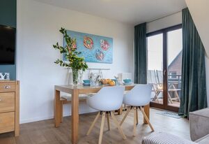 Himmelsleiter – Fischerweg: Strandnahe moderne 2-Zimmerwohnung  mit Balkon