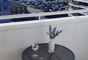 "Kleine Aussicht, Bomhoffstraße 5, Appartment 61" – 1 Zimmer Appartement mit Meerblick in der Bomhoffstr. 5