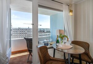 Playa – Schönes 1-Zimmer App., strandnah, Balkon, WLAN. Haustiere erlaubt.