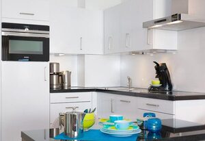 Saltwater Suite – Sehr großzügige, fast 70 m² große Luxus-Strandwohnung in der 3. Etage.