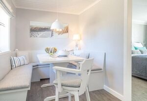 Beachhouse No. 1 – - Das Luxuspaket - Bungalow am Strand - 2 SZ, Terrasse, Strandkorb