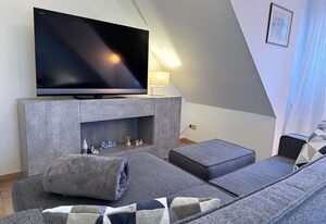 Goede Tiid – Gemütliches App. für 2 Pers. mit Westterrasse und WLAN.
