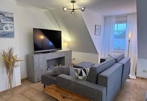 Goede Tiid – Gemütliches App. für 2 Pers. mit Westterrasse und WLAN.