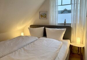 Goede Tiid – Gemütliches App. für 2 Pers. mit Westterrasse und WLAN.
