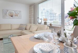 Atlantik 40 – Hochwertig eingerichtete, 3-Zimmerwohnung in bester Lage.