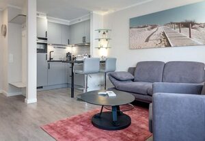 Sundowner – Moderne 2-Zimmerwohnung mit Stellplatz am Strand