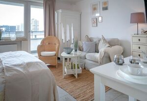 Weite & Wellen – 2-Zimmerwohnung mit Meerblick und Südbalkon