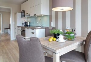 Germania 203 – 3 Zimmerwohnung in bester Lage am Strand im 2.OG, mit Balkon und Stellplatz