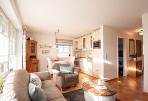 LH Heidegrund, App.2 – 3-Zimmer Ferienwohnung in direkter Strandlage mit ca.75m², für bis zu 4 Personen